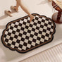 Lattice Diatomaceous Earth Bathroom Mat - Vintage Design, Fast-Dry Anti-Slip 40*60cm V888-ELOSUNG20922