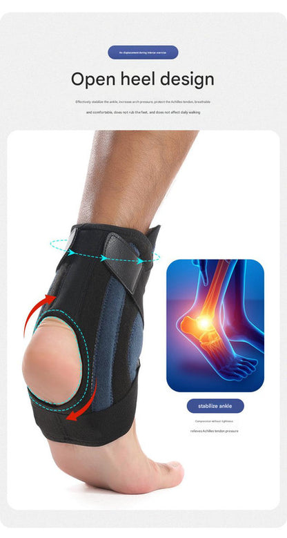 1 Pair Black Pink Adjustable Ankle Brace - Compression Support for Running, Sports, and Ankle Recovery V888-ELOSUNG21077