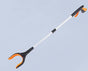 Orange Foldable Grabber Tool with Silicone Non-Slip Claws - Ideal for Litter Picking, Outdoor Use, and V888-ELOSUNG21154