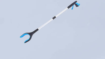 Blue Foldable Grabber Tool with Silicone Non-Slip Claws - Ideal for Litter Picking, Outdoor Use, and V888-ELOSUNG21155