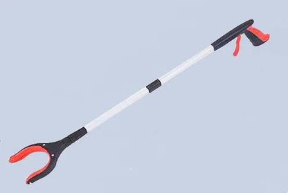 Red Foldable Grabber Tool with Silicone Non-Slip Claws - Ideal for Litter Picking, Outdoor Use, and Household V888-ELOSUNG21158