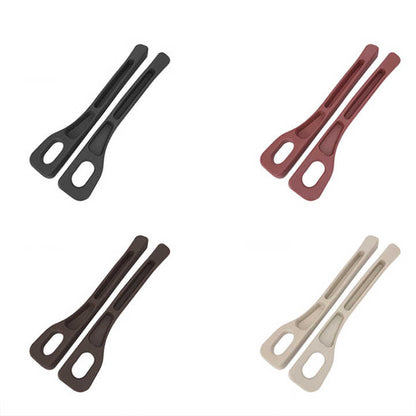Black Car Seat Gap Filler - 2 Pieces Car Interior Storage Organizer for Front Seat Seam V888-ELOSUNG21162