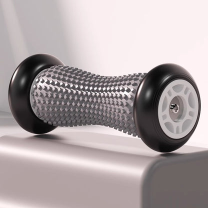 Grey And Black Foot Massage Roller - Plantar Fasciitis & Muscle Relief Tool V888-ELOSUNG21351