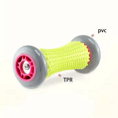 Grey And Black Foot Massage Roller - Plantar Fasciitis & Muscle Relief Tool V888-ELOSUNG21351