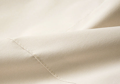 Beige Waterproof & Oil-Proof Apron - Adjustable Kitchen Apron with Pockets V888-ELOSUNG21367