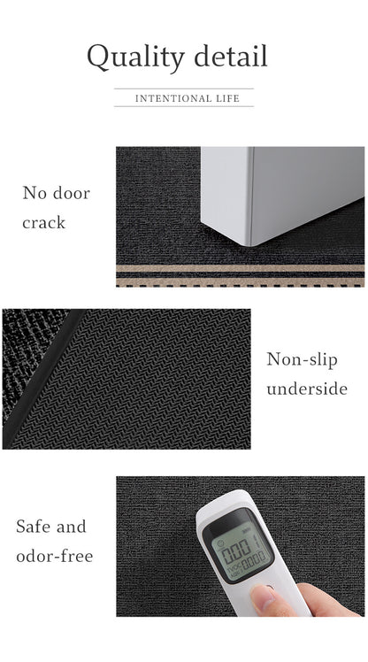 50*80cm Brown Style 1 Geometric Patterns Outdoor Entryway Mat - Non-Slip Welcome Rug for Front Door V888-ELOSUNG21390