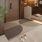 50*80cm Brown Style 5 Geometric Patterns Outdoor Entryway Mat - Non-Slip Welcome Rug for Front Door V888-ELOSUNG21394