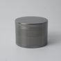 Grey Premium 4-Layer Zinc Alloy Herb Grinder - Magnetic Lid & Fine Grinding, 63mm, 162g V888-ELOSUNG21644