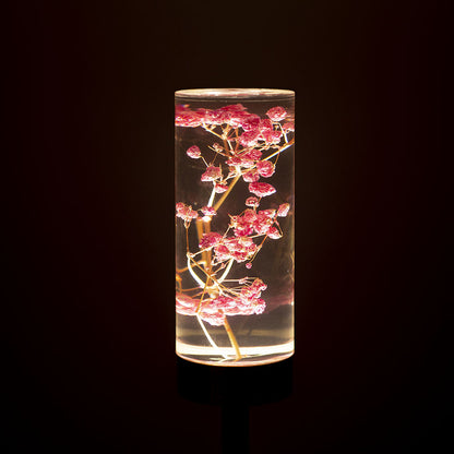 Gypsophila Paniculata Eternal Flower Acrylic Table Lamp - Color-Changing LED, USB Rechargeable, Touch Control V888-ELOSUNG21685