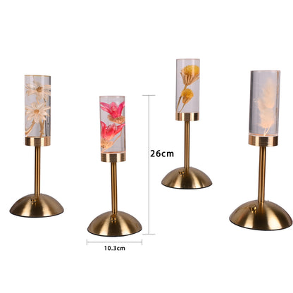 Gypsophila Paniculata Eternal Flower Acrylic Table Lamp - Color-Changing LED, USB Rechargeable, Touch Control V888-ELOSUNG21685