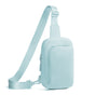 Light Blue Trendy Waterproof Sling Bag - Lightweight Crossbody Chest Pack, Adjustable Strap V888-ELOSUNG21712