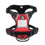 Size L Red Reflective No-Pull Dog Harness - Adjustable & Durable for Large Breeds, Anti-Escape Design V888-ELOSUNG21883