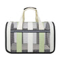 Size M Light Green And White Foldable Pet Carrier Bag - Lightweight, Breathable, and Spacious for All Seasons V888-ELOSUNG21990