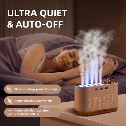 Pink Dynamic Color Changing Humidifier - Sound Control & Auto Shut-Of V888-ELOSUNG22070
