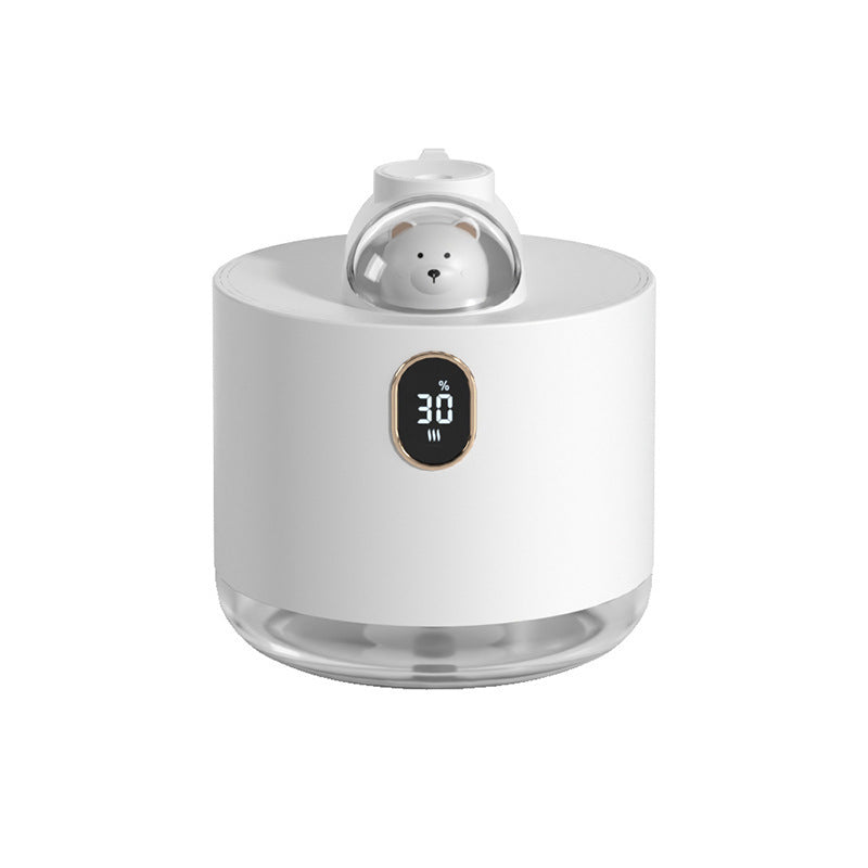 White Astronaut Humidifier with LED Night Light - Whisper Quiet for Bedroom V888-ELOSUNG22075