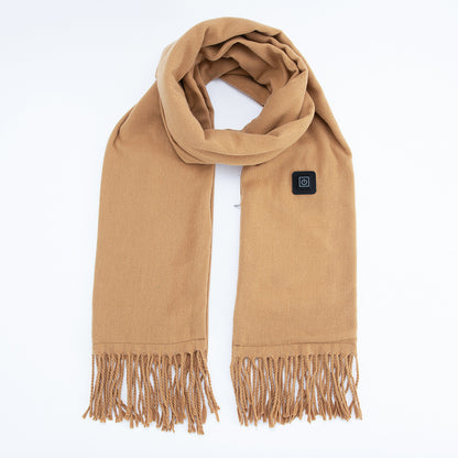 Camel Heated Scarf - Electric Warming Scarf, Winter Outdoor Essential (Without power bank) V888-ELOSUNG22230