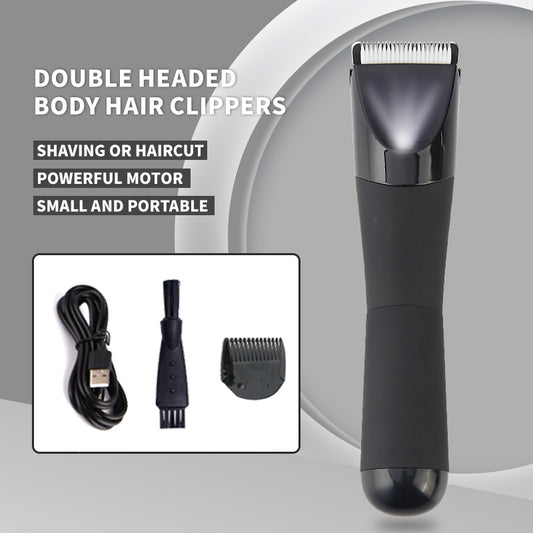 Black Electric Shaver for Women - Painless Hair Remover with USB Charging V888-ELOSUNG22548