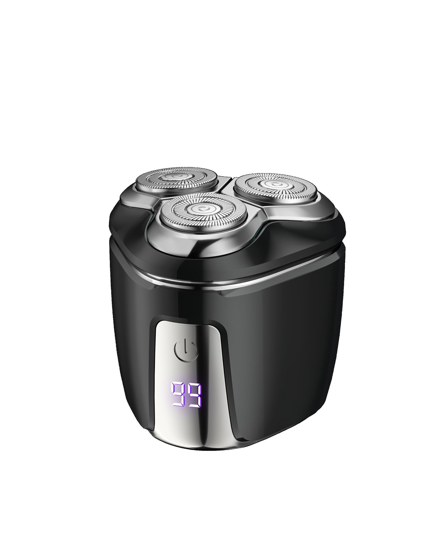 Black Mini Electric Shaver for Men - Portable & Rechargeable Razor for Travel V888-ELOSUNG22555