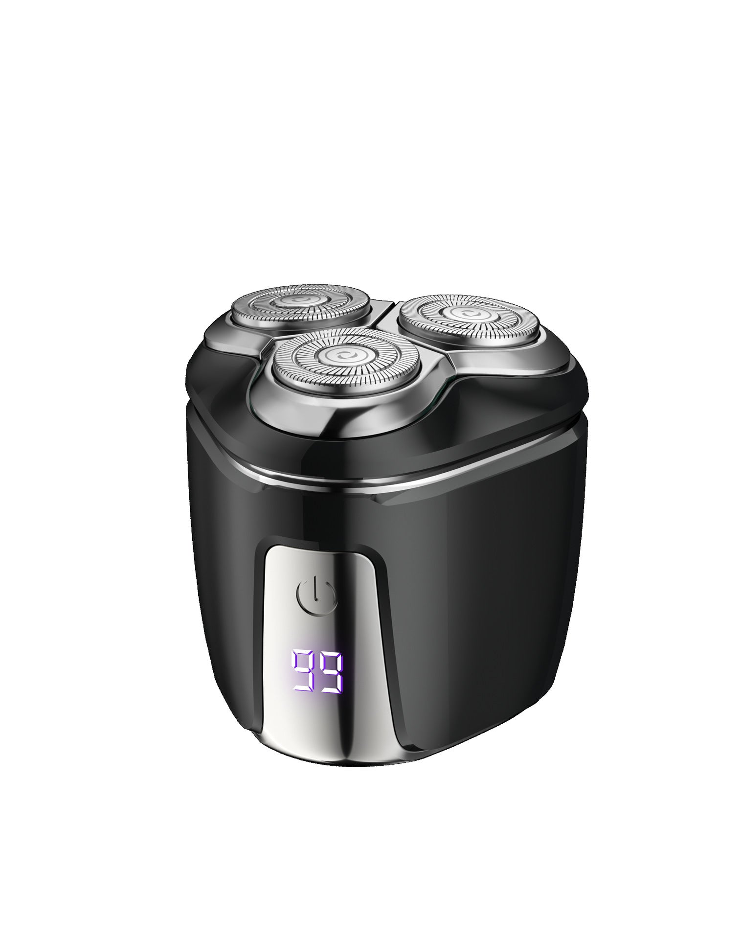Black Mini Electric Shaver for Men - Portable & Rechargeable Razor for Travel V888-ELOSUNG22555