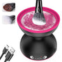 Black Electric Makeup Brush Cleaner - Fast & Deep Cleaning, USB Powered V888-ELOSUNG22566