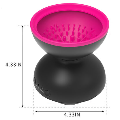 Black Electric Makeup Brush Cleaner - Fast & Deep Cleaning, USB Powered V888-ELOSUNG22566