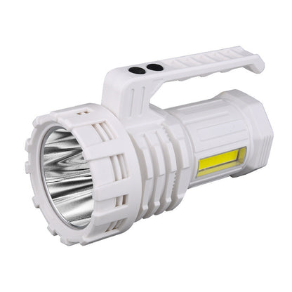 White LED Searchlight - Rechargeable Handheld Spotlight, 500m Range, Long Lasting V888-ELOSUNG22597