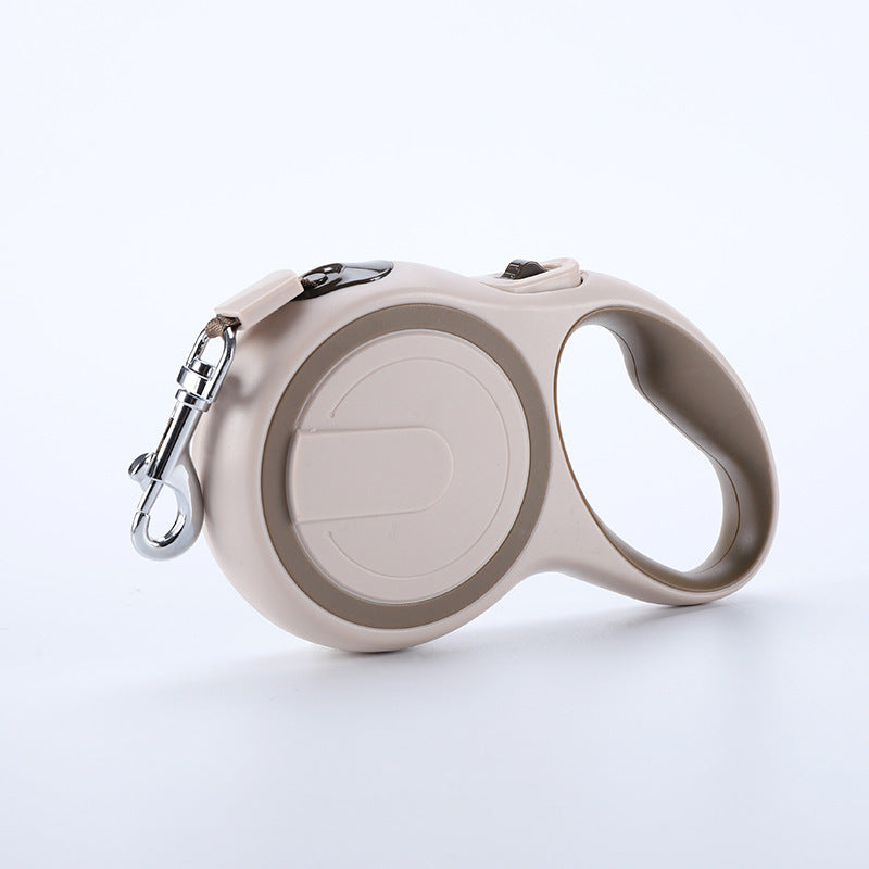 Coffee 5M Pet Leash Retractable - Tangle-Free, Extendable Pet Leash for Walking V888-ELOSUNG22608