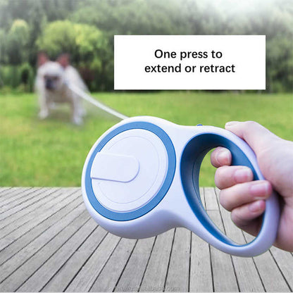 Coffee 5M Pet Leash Retractable - Tangle-Free, Extendable Pet Leash for Walking V888-ELOSUNG22608