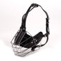 Black Metal Basket Dog Muzzle - Anti-Bite & Anti-Barking - M V888-ELOSUNG22766