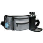 Multi-Function Dog Training Belt Bag with Water Bottle Holder - Grey V888-ELOSUNG22804