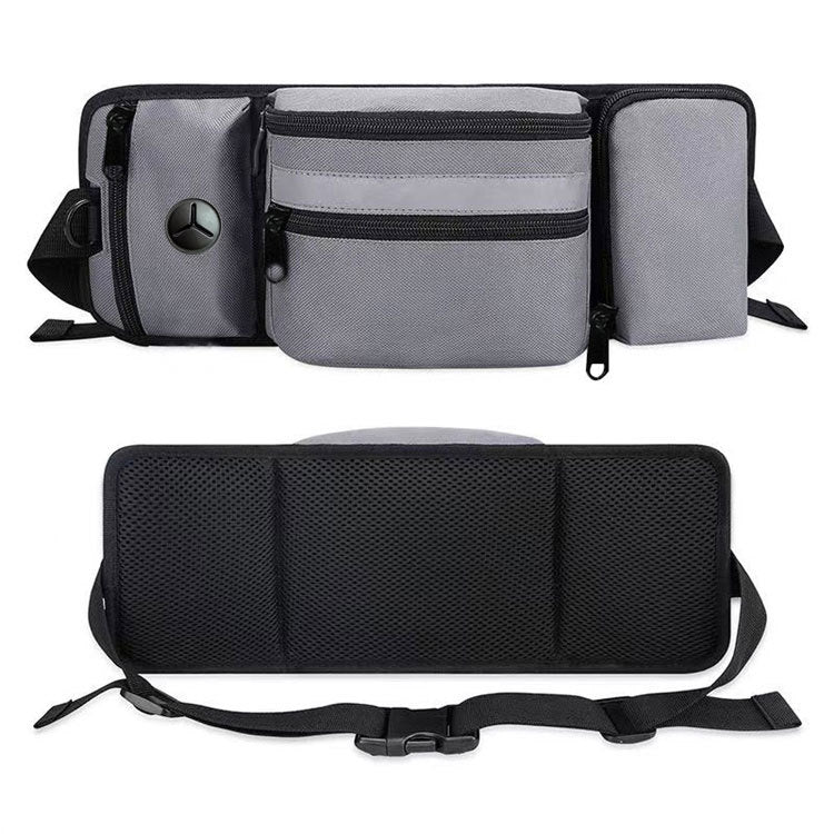 Multi-Function Dog Training Belt Bag with Water Bottle Holder - Grey V888-ELOSUNG22804