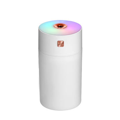 White 300ml USB Air Humidifier - Quiet Mini Humidifier for Bedroom, Office, Car V888-ELOSUNG22832