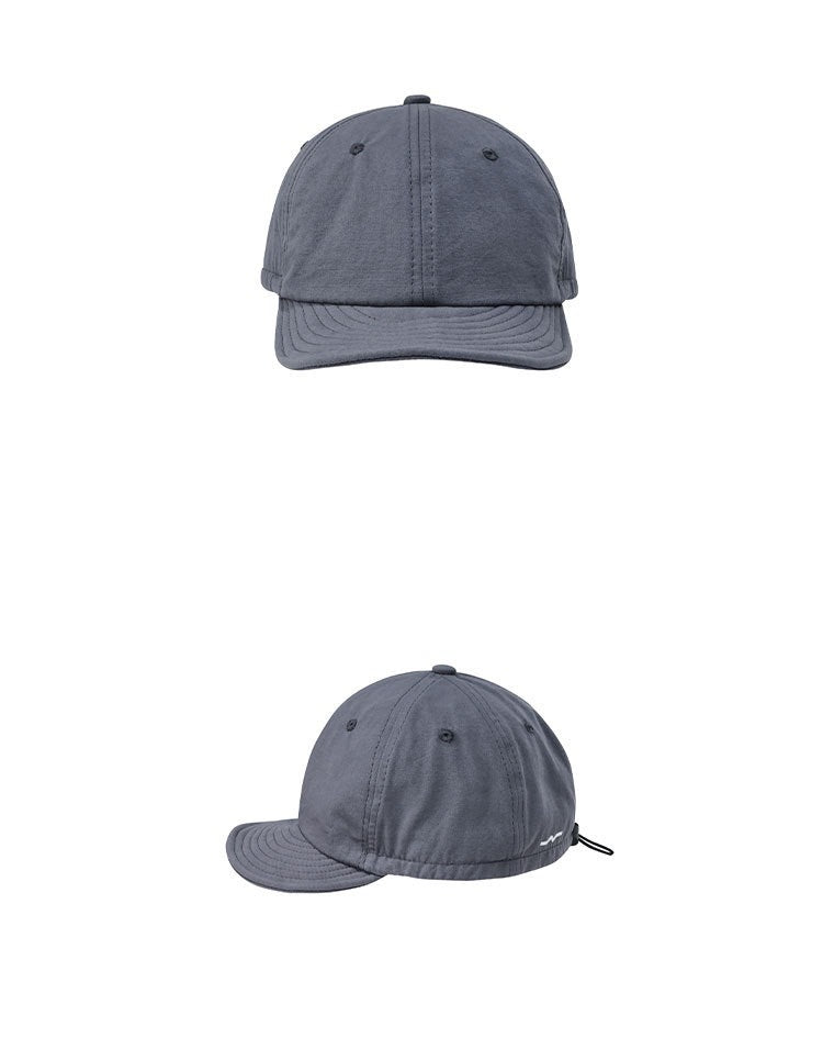 Gray Minimalist Baseball Cap - Unisex Retro Streetwear Hat V888-ELOSUNG22856