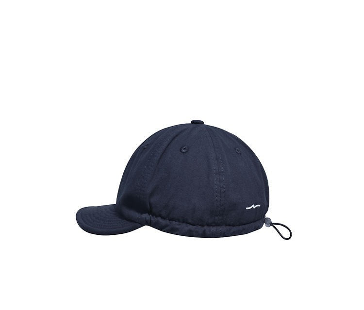 Navy blue Minimalist Baseball Cap - Unisex Retro Streetwear Hat V888-ELOSUNG22857