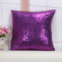 Shiny Sequin Pillowcase - Single-sided gorgeous pillowcase (Purple pair: 45x45cm) V888-ELOSUNG22895