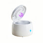 White Ultrasonic Cleaner with UV Light for Dentures, Aligners & Jewelry V888-ELOSUNG22982