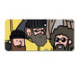 (80x30x0.4cm) Extra Large Computer Desk Mat - Uncle Beard Series - Style 1 V888-ELOSUNG22983