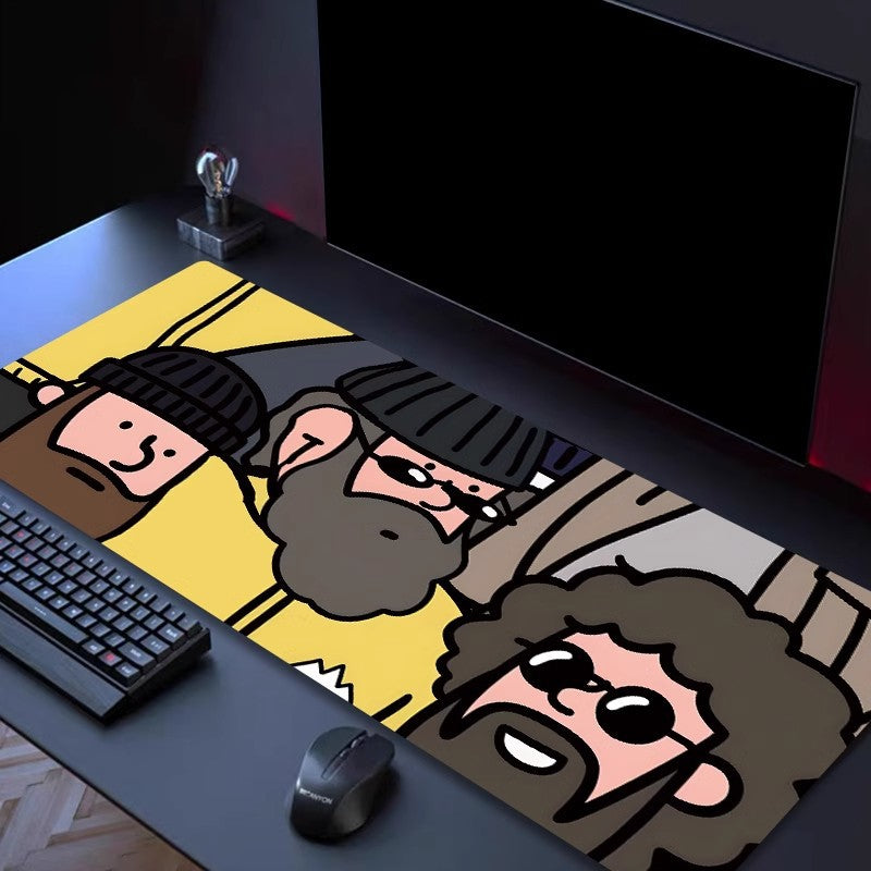 (80x30x0.4cm) Extra Large Computer Desk Mat - Uncle Beard Series - Style 1 V888-ELOSUNG22983