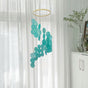 Cyan Bohemian Seashell Wind Chime - Dream Catcher Hanging Decor for Home V888-ELOSUNG23033
