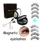 Style 5 Black Magnetic False Eyelashes Kit - 3 Pairs with Applicator Clip and Mirror Case V888-ELOSUNG23403