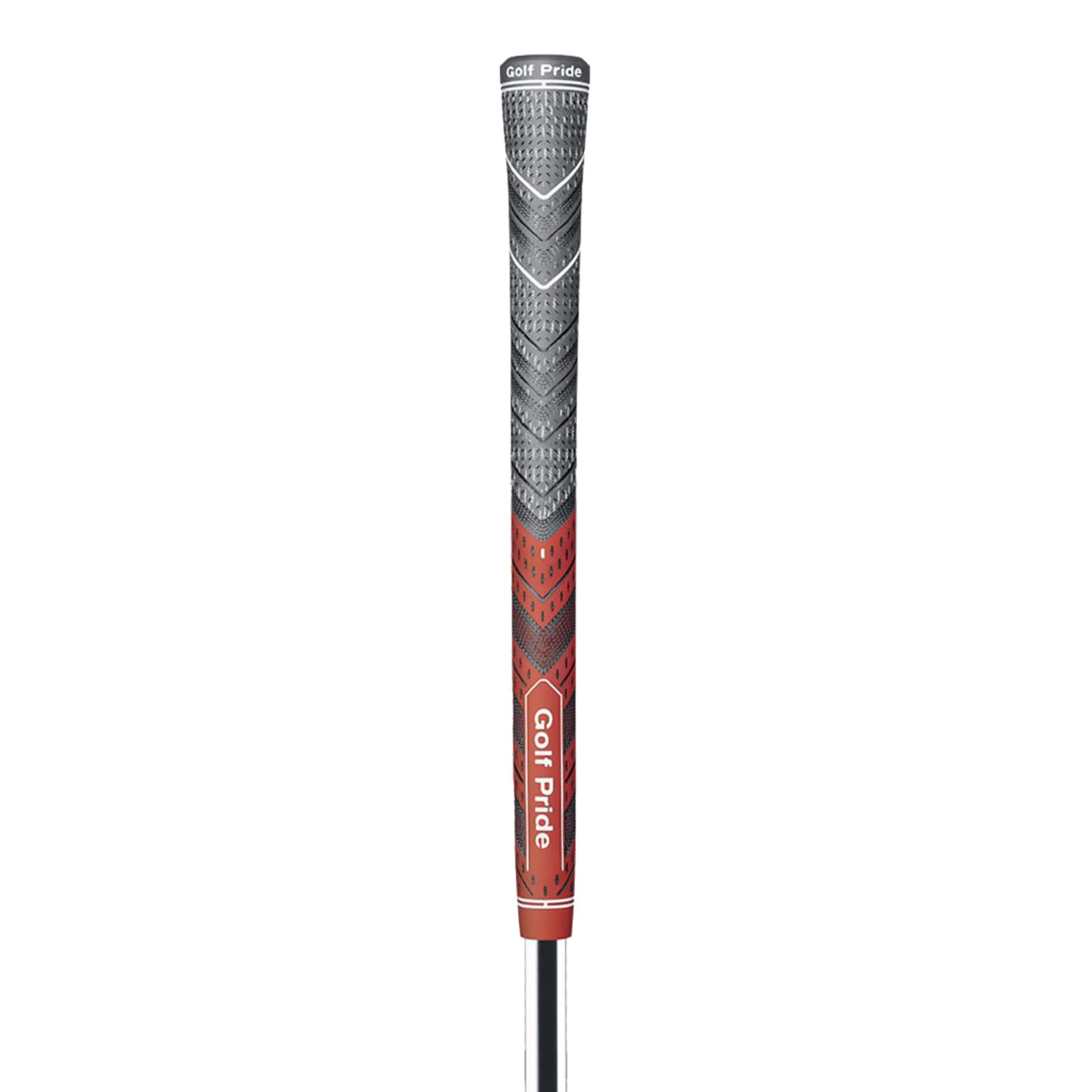 2 Pcs Red MCC PLUS4 Midsize Golf Grip - Rubber and Cotton Thread Hybrid, 265 mm, 72g, Core 60 V888-ELOSUNG234420