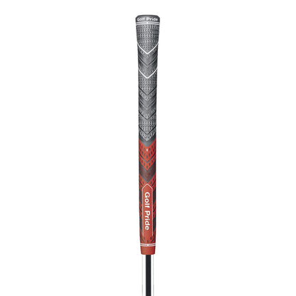 2 Pcs Red MCC PLUS4 Midsize Golf Grip - Rubber and Cotton Thread Hybrid, 265 mm, 72g, Core 60 V888-ELOSUNG234420