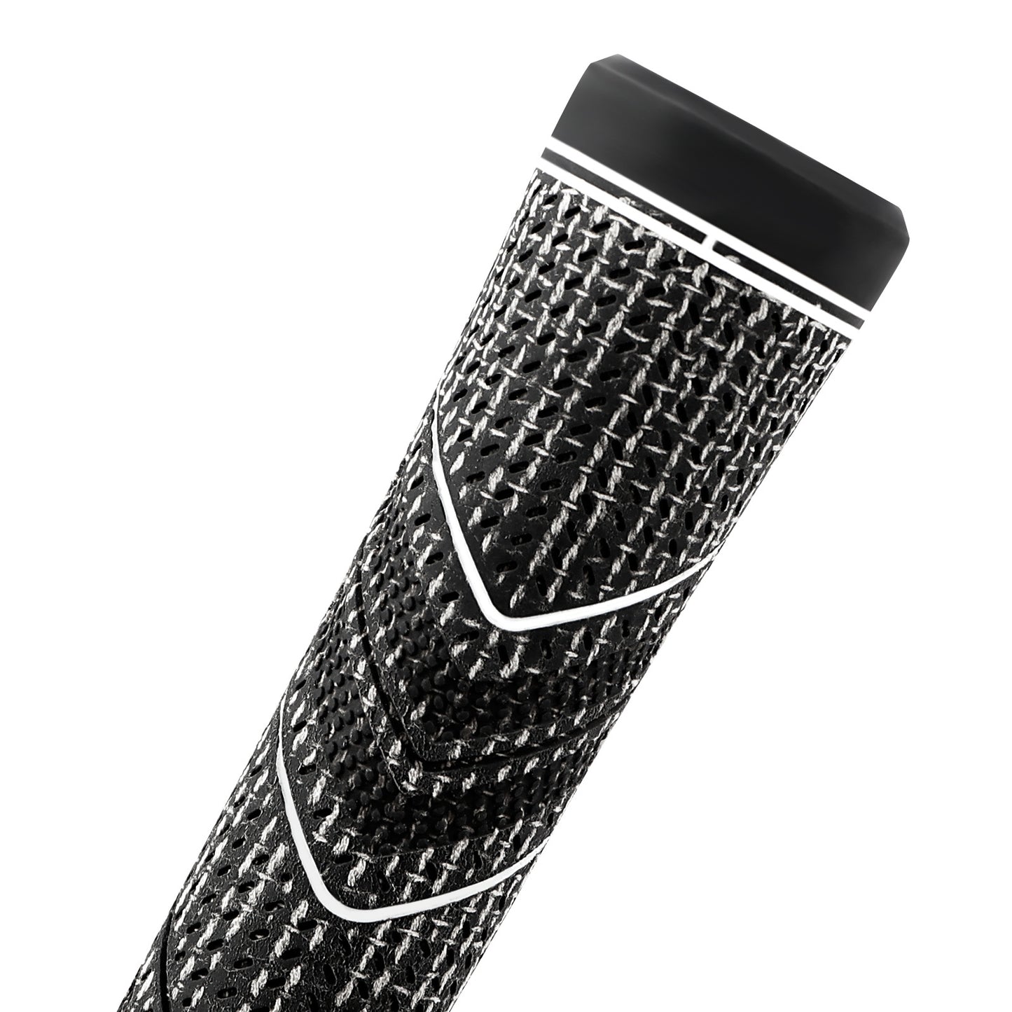 2 Pcs Red MCC PLUS4 Midsize Golf Grip - Rubber and Cotton Thread Hybrid, 265 mm, 72g, Core 60 V888-ELOSUNG234420