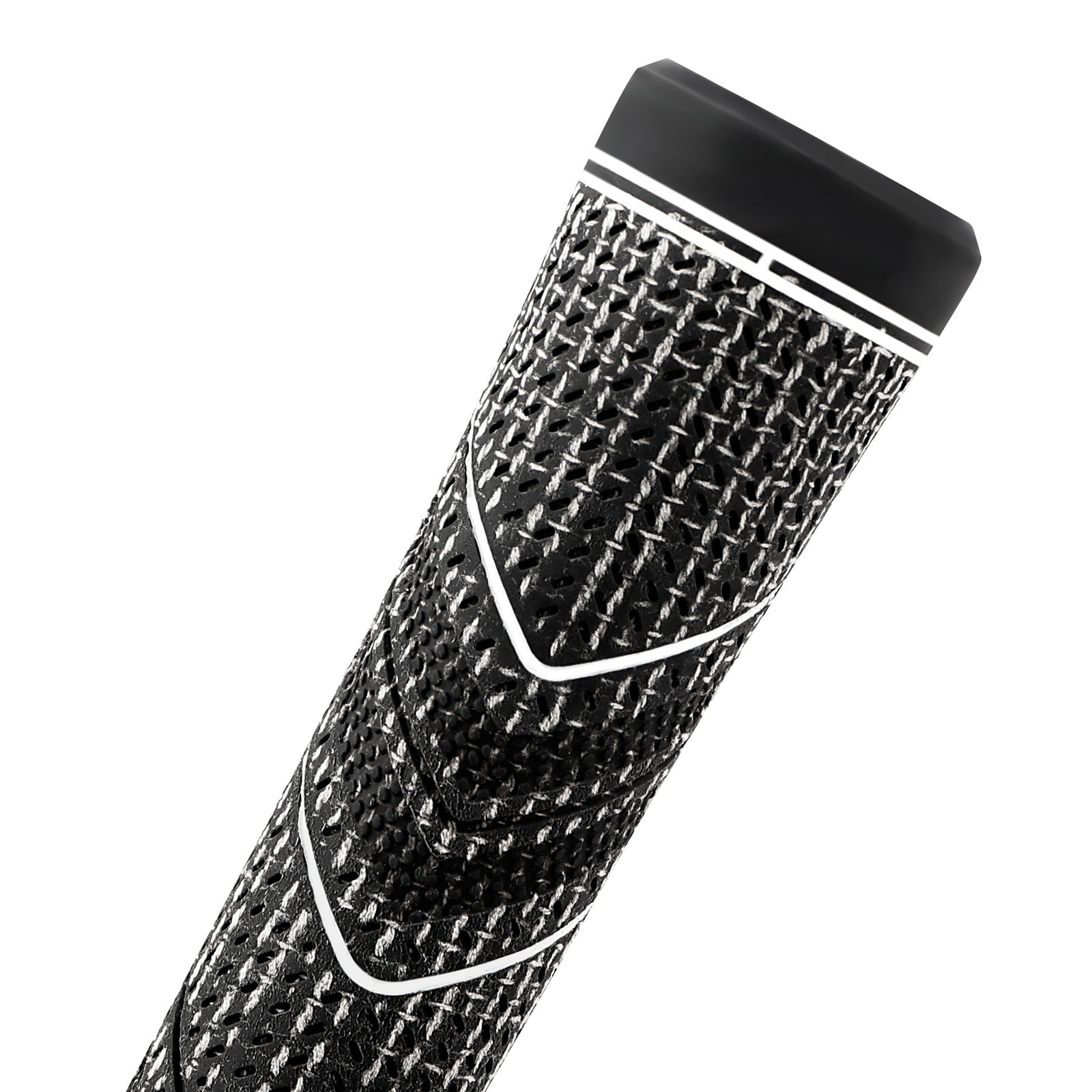 2 Pcs Red MCC PLUS4 Midsize Golf Grip - Rubber and Cotton Thread Hybrid, 265 mm, 72g, Core 60 V888-ELOSUNG234420