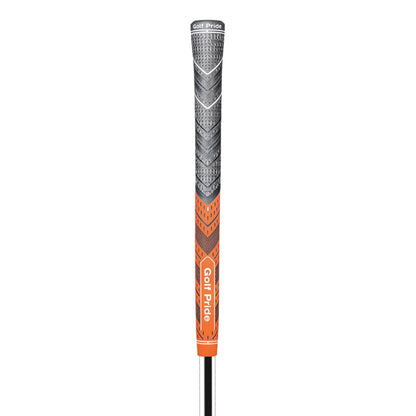 2 Pcs Orange MCC PLUS4 Midsize Golf Grip - Rubber and Cotton Thread Hybrid, 265 mm, 72g, Core 60 V888-ELOSUNG234421