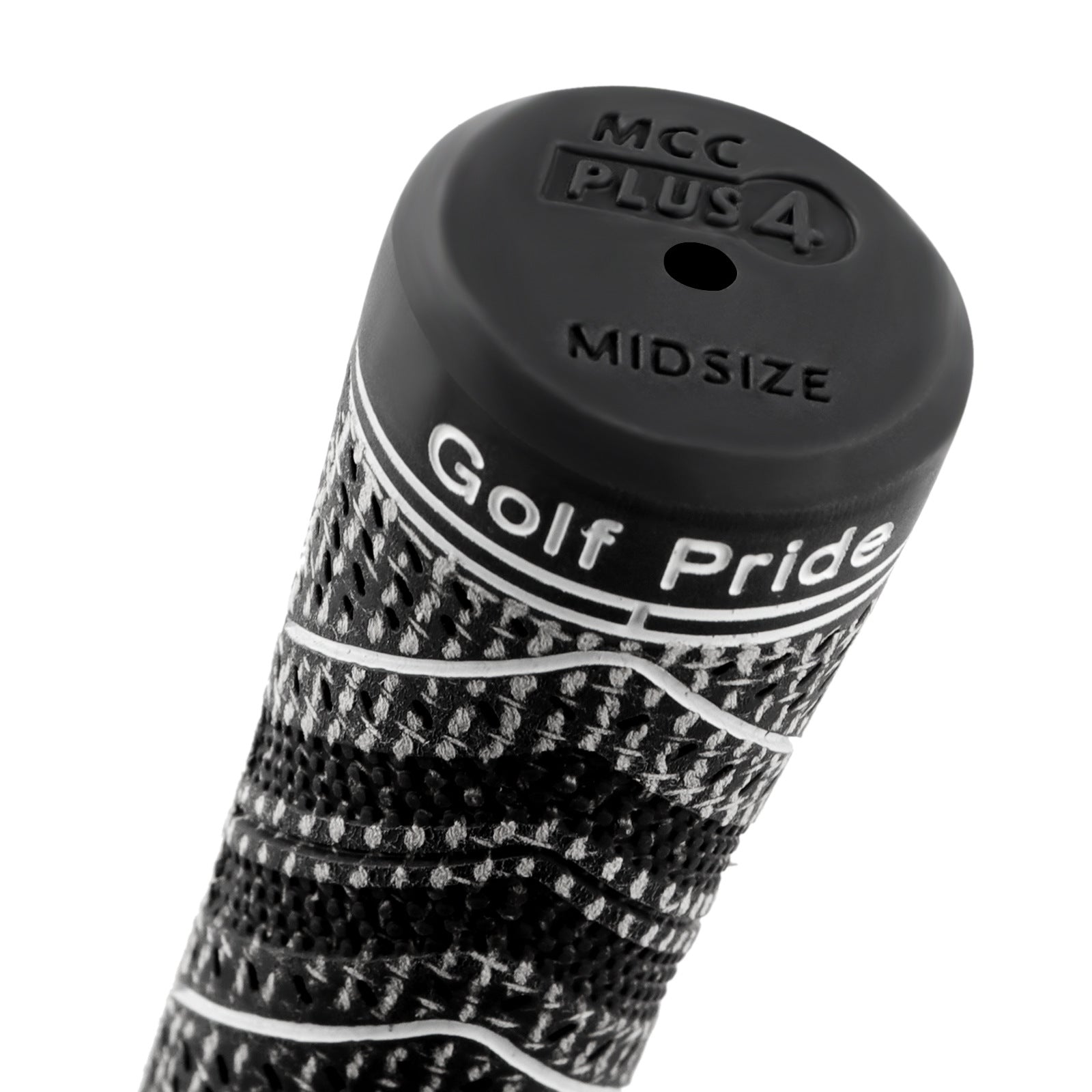2 Pcs Orange MCC PLUS4 Midsize Golf Grip - Rubber and Cotton Thread Hybrid, 265 mm, 72g, Core 60 V888-ELOSUNG234421