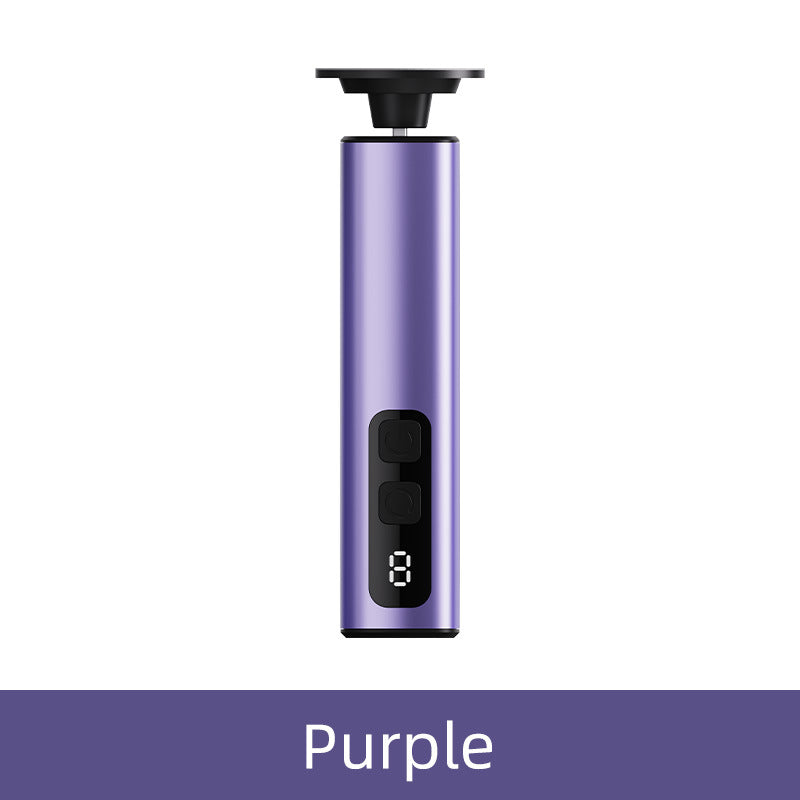 Purple Rechargeable Electric Foot File with 9 Speed Settings - Callus Remover for Smooth Feet V888-ELOSUNG23517