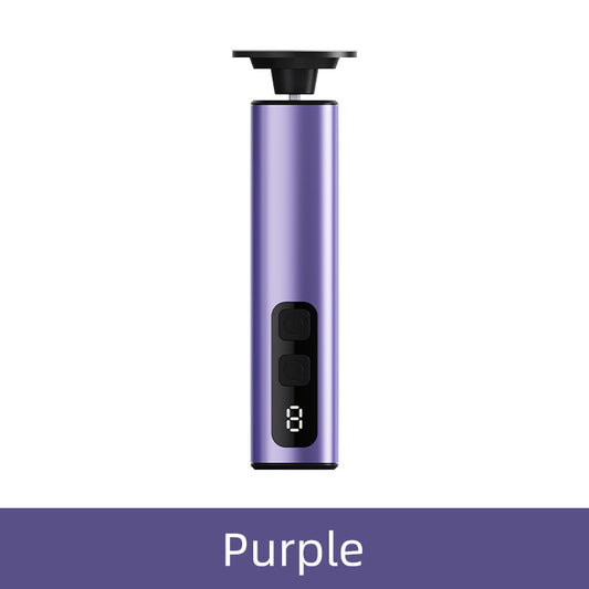 Purple Rechargeable Electric Foot File with 9 Speed Settings - Callus Remover for Smooth Feet V888-ELOSUNG23517