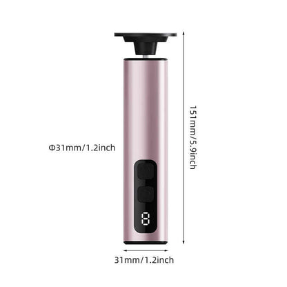 Purple Rechargeable Electric Foot File with 9 Speed Settings - Callus Remover for Smooth Feet V888-ELOSUNG23517