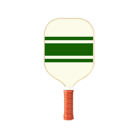 Style 3 White And Green T700 Carbon Fiber & Fiberglass Pickleball Paddle - Lightweight 220g with Anti-Slip V888-ELOSUNG23601